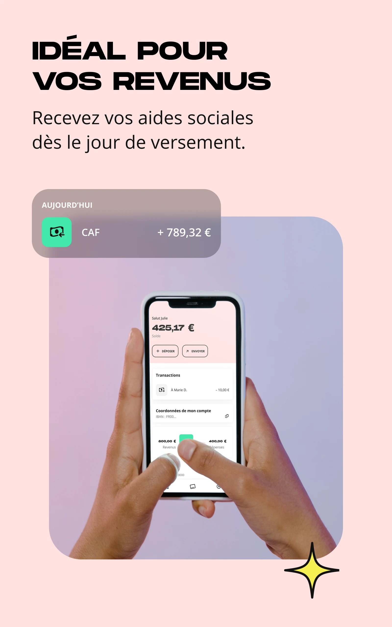 BLING - Compte & Avances screenshot