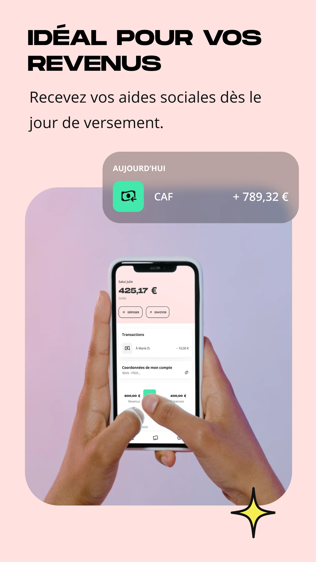 BLING - Compte & Avances screenshot